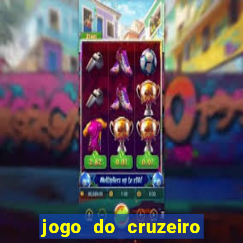 jogo do cruzeiro ao vivo hd